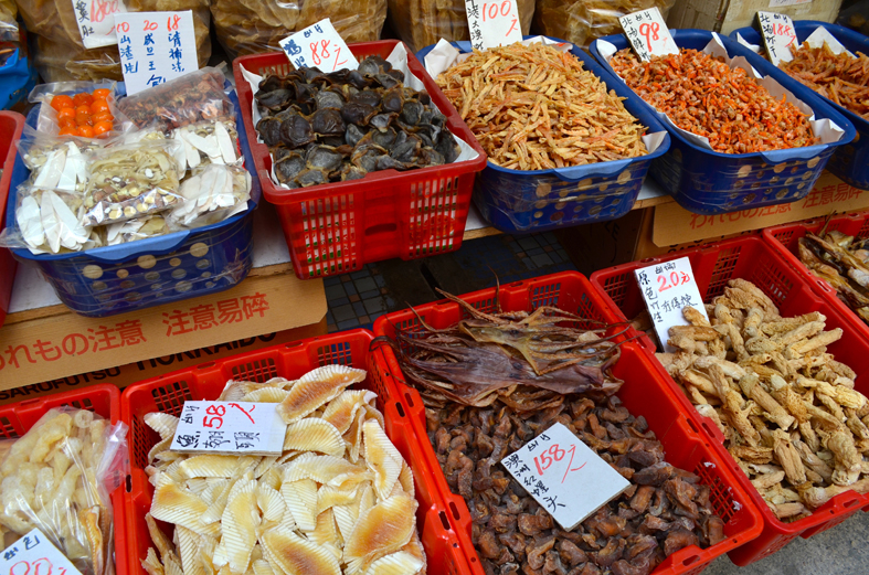 Mercado de frutos do mar secos, Hong Kong