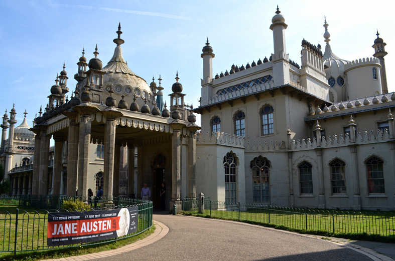 Royal Pavilion em Brighton - Sete Mil Km - Um dia em Brighton