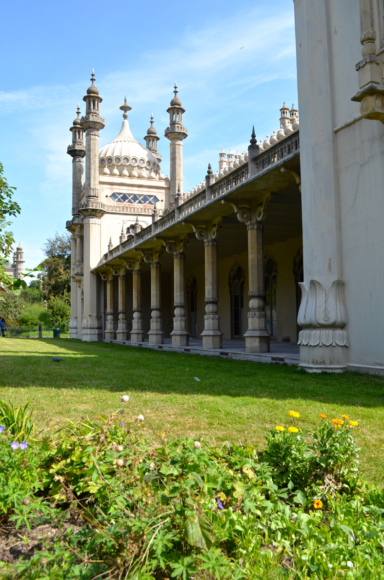 Royal Pavilion em Brighton - Sete Mil Km - Um dia em Brighton